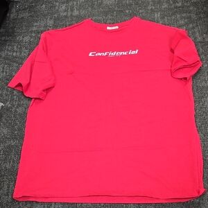 Vibrant Red Short Sleeve Tee
